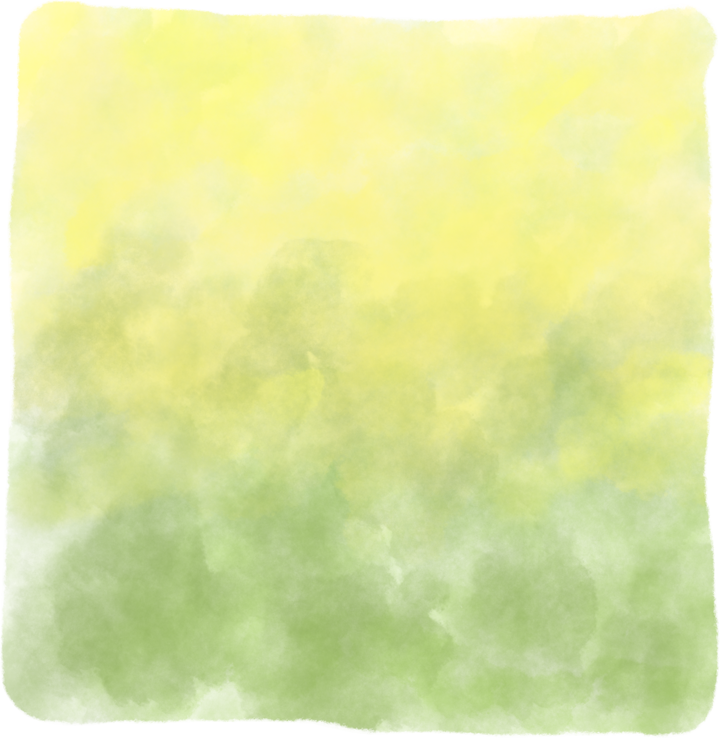 Yellow and green watercolor texture background.